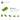 6210413-PLATE W/ HALF BOW INV. 1X2X2/3-Bright Yellowish Green