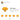 6212994-FLOWER, W/ 3.2 SHAFT, 1.5 HOLE, NO. 1-Flame Yellowish Orange
