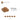 6215606-PLATE 1X1-Medium Nougat