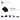 6216905-ROOF TILE 1 X 2 X 2/3, ABS-Earth Blue
