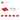 6217123-PLATE 3X3-Bright Red