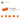 6218368-ANGULAR PLATE 1.5 BOT. 1X2 1/2-Bright Orange