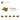6219088-PLANT, W/ PLATE 1X1, NO. 1-Warm Gold