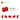 6219677-PROFILE BRICK 1X2-Bright Red