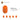 6220715-ROUND BRICK 1X1-Bright Orange