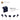 6224778-ANGLE PLATE 1X2 / 2X2-Earth Blue