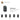 6228923-PLATE 1X2 W. STICK 3.18-Dark Stone Grey
