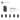 6228923-PLATE 1X2 W. STICK 3.18-Dark Stone Grey