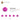 6230582-PL.ROUND 1X1 W. THROUGHG. HOLE-Bright Purple