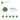 6240221-ROUND PLATE 1X1-Transparent Green