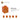 6240550-BRICK 1X1-Transparent Bright Orange