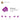 6245287-ROOF TILE 1X1X2/3-Tr.medium Reddish Violet
