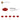 6245303-PARABOLIC ELEMENT Ø16-Transparent Red