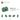 6250172-BRICK 1X2 WITH CROSS HOLE-Sand Green