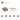 6252039-PLATE 1X1-Transparent Brown