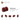 6252545-BRICK 1X2 W. 2 KNOBS-Dark Red