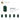 6252591-BRICK 1X1X1 2/3, W/ VERT. KNOBS-Earth Green