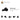 6253260-BEAM 1M W/CROSS AXLE-Black