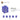 6253761-BRICK 1X1-Transparent Bright Blue/Violet With Glitter 2%