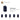 6253883-BRICK 1X1X1 2/3, W/ VERT. KNOBS-Earth Blue