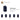 6253883-BRICK 1X1X1 2/3, W/ VERT. KNOBS-Earth Blue