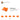 6253884-PLANT, W/ PLATE 1X1, NO. 1-Bright Orange