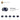 6253885-PLATE ROUND W. 1 KNOB-Earth Blue
