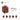 6254484-BRICK 1X1-Dark Orange