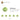 6256092-PL.ROUND 1X1 W. THROUGHG. HOLE-Spring Yellowish Green