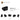 6261371-CROSS BLOCK 90°-Black