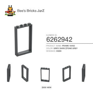6262942-FRAME 1X4X6-Dark Stone Grey