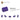 6264050-BRICK 1X2, OUTSIDE HALF BOW-Medium Lilac