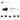 6266244-PLATE 1X2 W. STUB/VERTICAL-Black