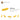 6267090-BRICK 1X4 FRIC/STUB/FORK VERT.-Bright Yellow