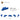 6271125-ANGLE PLATE 1X2/1X4-Bright Blue
