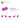 6271374-PLATE 1X2, ROUNDED, NO. 1-Bright Purple