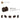 6272144-BRICK 1X2 WITH CROSS HOLE-Dark Brown