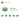 6274742-FLAT TILE 1X1, ROUND-Tr. Green
