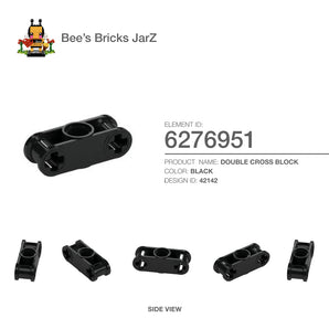 6276951-DOUBLE CROSS BLOCK-Black