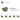 6278087-PLATE 2X2, CORNER, 45 DEG.-Olive Green