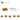 6279731-PLATE 1X2 W. STICK-Warm Gold