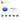 6284575-FLAT TILE 1X1, ROUND-Bright Blue