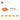 6294582-PLATE 3X3-Flame Yellowish Orange