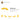 6308390-PLATE 3X3, 1/4 CIRCLE-Bright Yellow