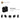 6308883-BRICK 1X2X1 2/3, W/ 8 KNOBS-Black