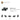6310174-CROSS HOLES W/ DOUBLE, DIA. 3.2 SHAFT-Dark Stone Grey