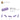 6311131-PROFILE BRICK 1X4 SINGLE GRO.-Lavender