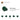 6312450-PLATE 1X1X2/3, OUTSIDE BOW-Earth Green
