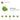 6312452-PLATE 1X1X2/3, OUTSIDE BOW-Bright Yellowish Green