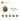 6314190-BRICK 1X1 W. 1 KNOB-Medium Nougat